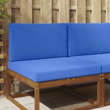 vidaXL Kültéri kanapé párna 2 pcs Türkiz Poliészter