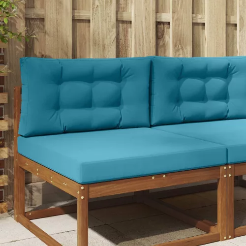 vidaXL Kültéri kanapé párna 2 pcs Királykék Poliészter