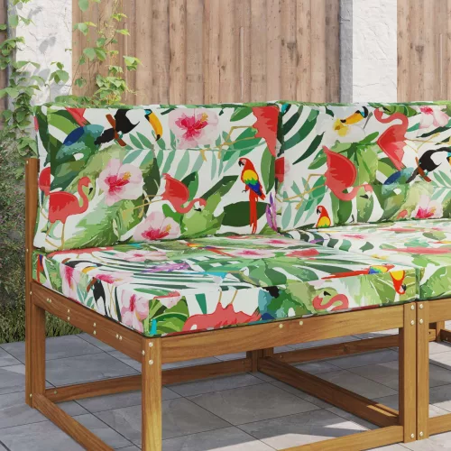 vidaXL Kültéri kanapé párna 2 pcs színes Poliészter