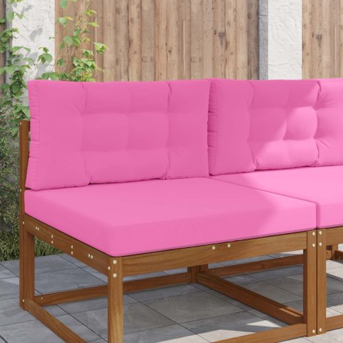 vidaXL Kültéri kanapé párna 2 pcs Rózsaszín Poliészter