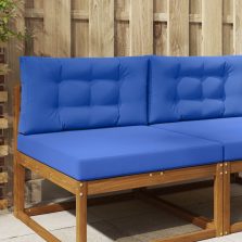 vidaXL Kültéri kanapé párna 2 pcs Türkiz Poliészter