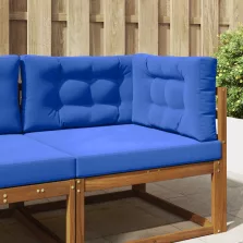 vidaXL Kültéri kanapé párna 3 pcs Türkiz Poliészter