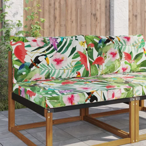 vidaXL Kültéri kanapé párna 2 pcs színes Poliészter