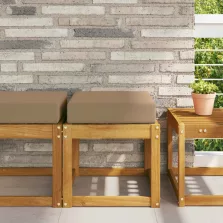   vidaXL Kültéri ülőpárna Tópszínű 40 x 40 x 8 cm 100% poliészter