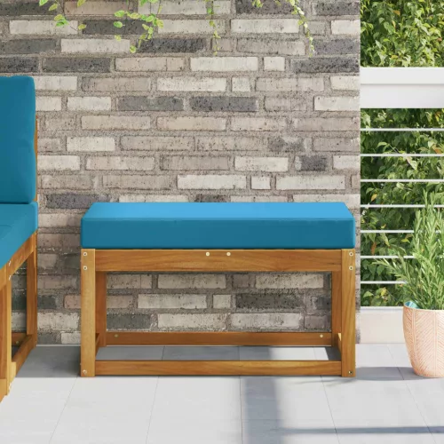 vidaXL Kültéri ülőpárna Királykék 80 x 40 x 8 cm 100% poliészter