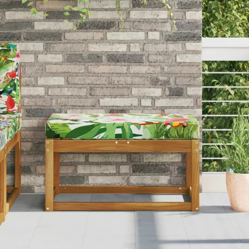 vidaXL Kültéri ülőpárna színes 80 x 40 x 8 cm 100% poliészter