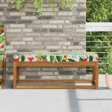   vidaXL Kültéri ülőpárna színes 111,5 x 40 x 8 cm 100% poliészter