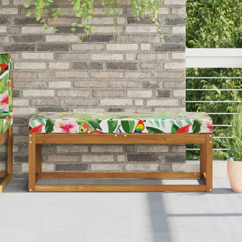 vidaXL Kültéri ülőpárna színes 111,5 x 40 x 8 cm 100% poliészter