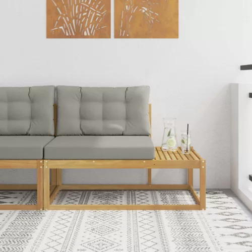 vidaXL Kültéri végleges kanapé Fehér 115 x 83 x 73 cm Poliészter
