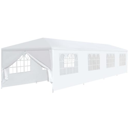 vidaXL fehér kerti pavilon 3 x 12 m