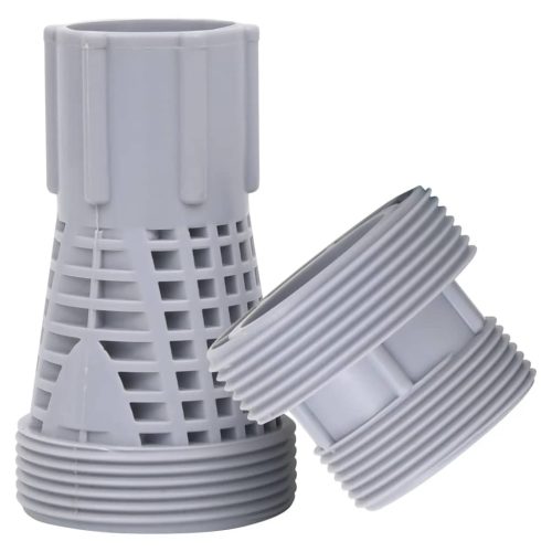 vidaXL 2 db műanyag medencetömlő-csatlakozó