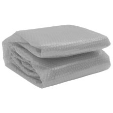 vidaXL szürke napelemes lebegő PE medencefólia 527 cm