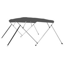   vidaXL antracitszürke négyágú bimini tető 243 x 210 x 137 cm