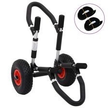   vidaXL összecsukható alumínium SUP kocsi szörfdeszkához 45 kg