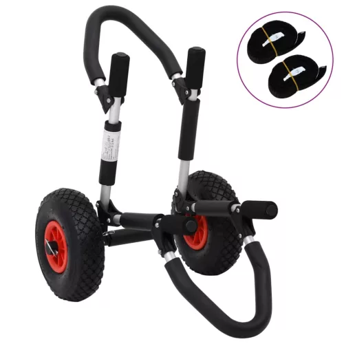 vidaXL összecsukható alumínium SUP kocsi szörfdeszkához 45 kg