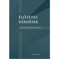 Előzetes kérdések