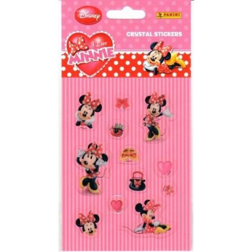 Matrica - I love Minnie / Crystal stickers 2.