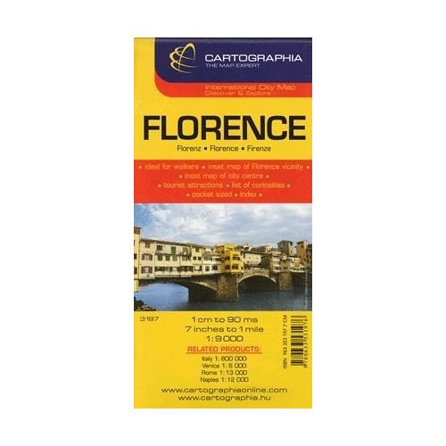 Firenze City Map 1:9000