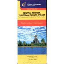 Közép-Amerika útitérkép
