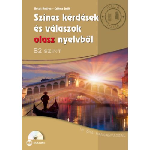Színes kérdések és válaszok olasz nyelvből - B2 szint - CD melléklettel