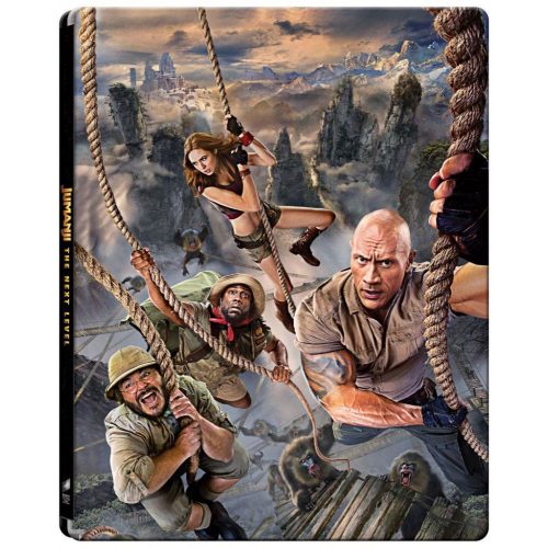 Jumanji - A következő szint - Blu-ray - Steelbook