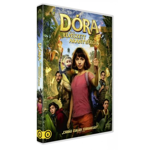 Dóra és az elveszett aranyváros - DVD