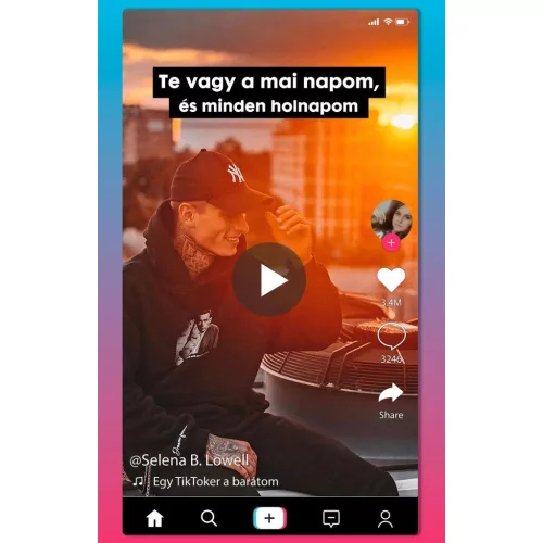 Te vagy a mai napom, és minden holnapom