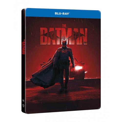 Batman (2022) (2 BD) - limitált, fémdobozos változat ("Batmobile Head Lights" steelbook)