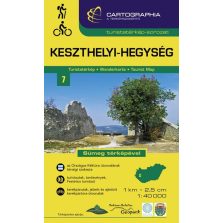 Keszthelyi-hegység turistatérkép