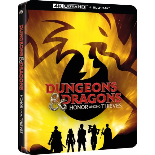 Dungeons & Dragons: Betyárbecsület (UHD + BD) - limitált, fémdobozos változat (steelbook) - Blu-ray