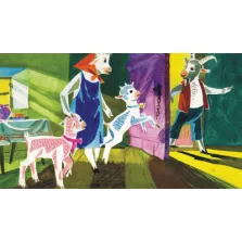 Kecskegidák meg a farkas - Diafilm