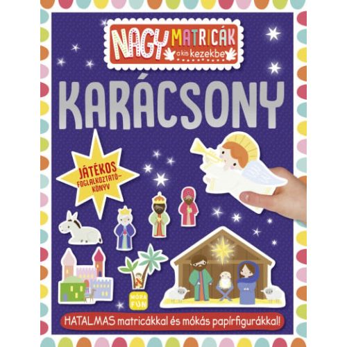 Karácsony - Nagy matricák a kis kezekbe