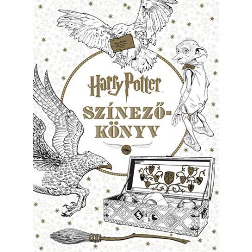 Harry Potter színezőkönyv