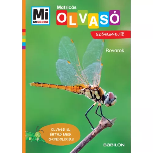 Rovarok - Mi Micsoda Olvasó - Matricás szövegfejtő