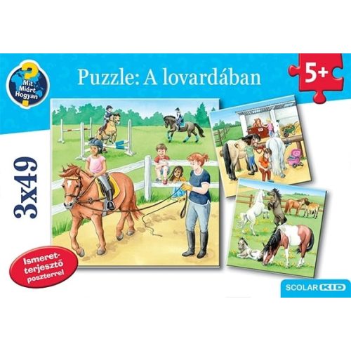 Puzzle: A lovardában