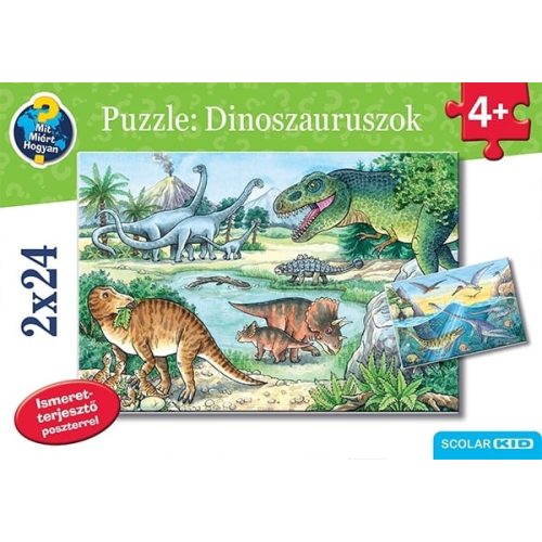 Puzzle: Dinoszauruszok