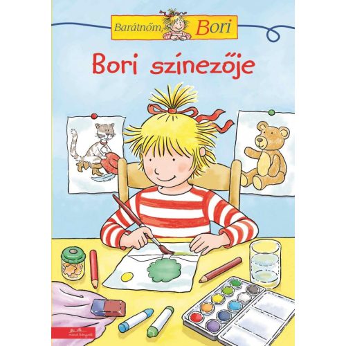 Bori színezője - Barátnőm, Bori foglalkoztató