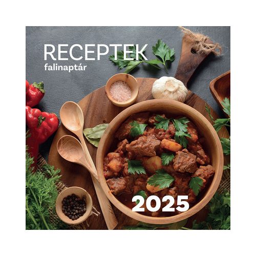 Receptek falinaptár - 2025