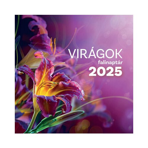 Virágok falinaptár - 2025