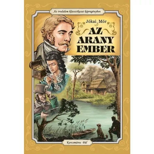 Az arany ember (fekete-fehér képregény)