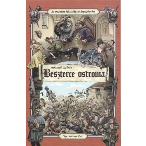 Beszterce ostroma (fekete-fehér képregény)