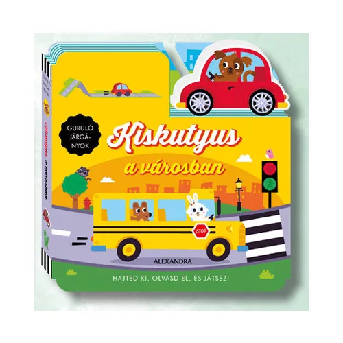 Kiskutyus a városban