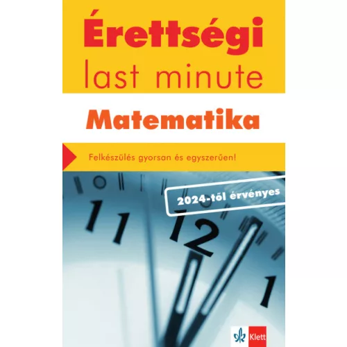 Érettségi Last minute - Matematika