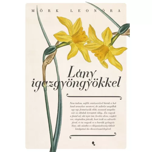 Lány igazgyöngyökkel