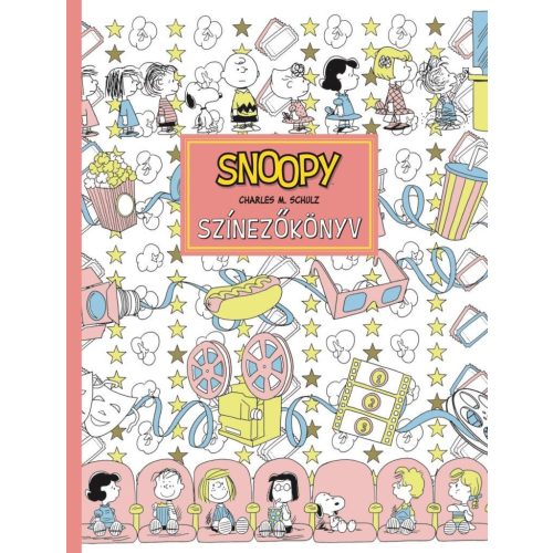 Snoopy színezőkönyv