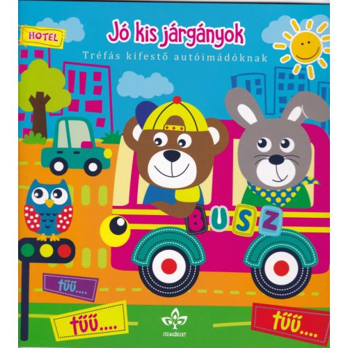 Jó kis járgányok – Tréfás kifestő autóimádóknak