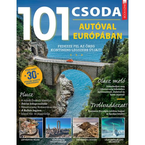 Füles Bookazine: 101 Csoda - Autóval Európában