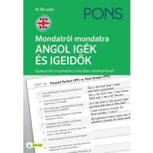 PONS Mondatról mondatra ANGOL IGÉK ÉS IGEIDŐK
