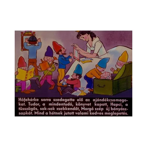 A hét kis törpe egyedül - Diafilm