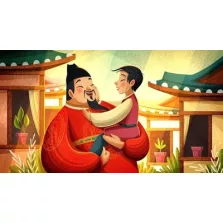   A kisfiú meg az üres virágcserép (Népmesekincstár diasorozat) - Diafilm